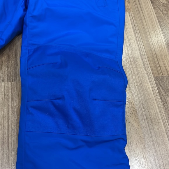 LANDS END Blue ski snow pants size 8 SLIM - Picture 7 of 9